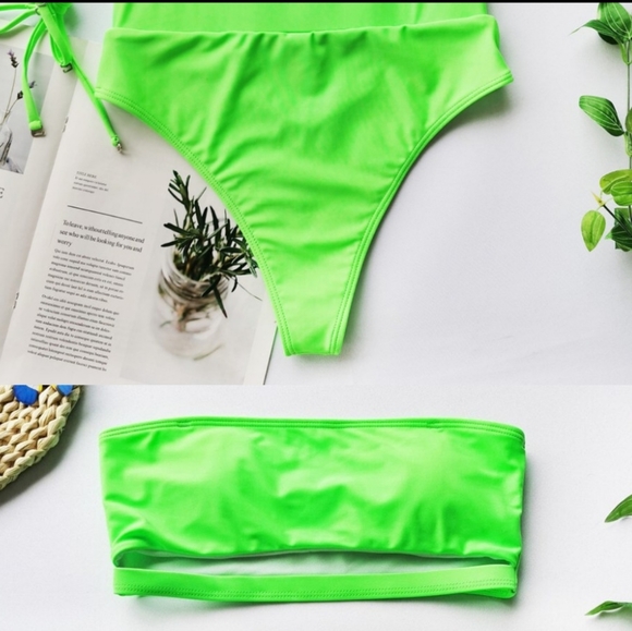 Brazilian Style Push Up High Waist Bikini - Picture 3 of 6